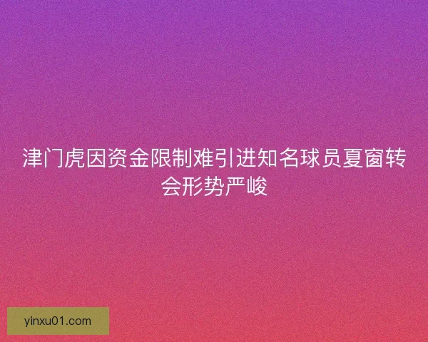 津门虎因资金限制难引进知名球员夏窗转会形势严峻